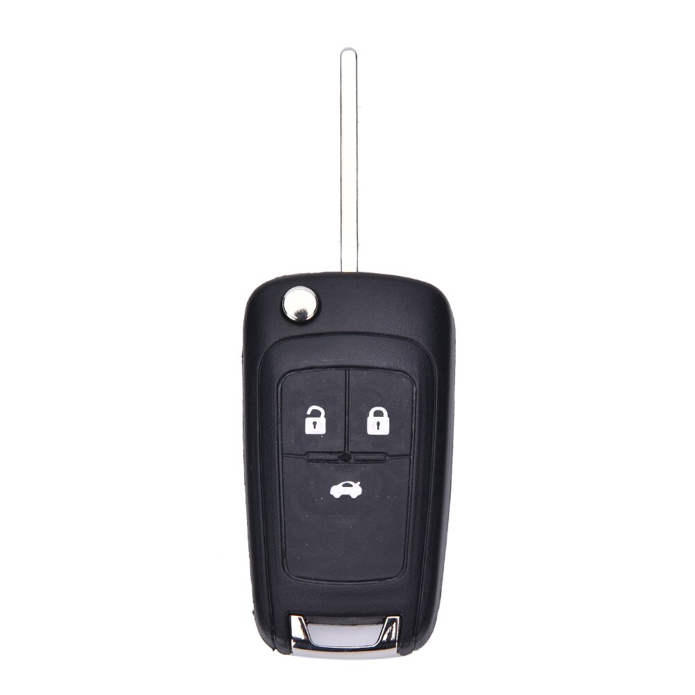 3 Knop Ongesneden Folding Flip Remote Key Case Shell Fob Voor Opel Opel Astra H Corsa D Vectra