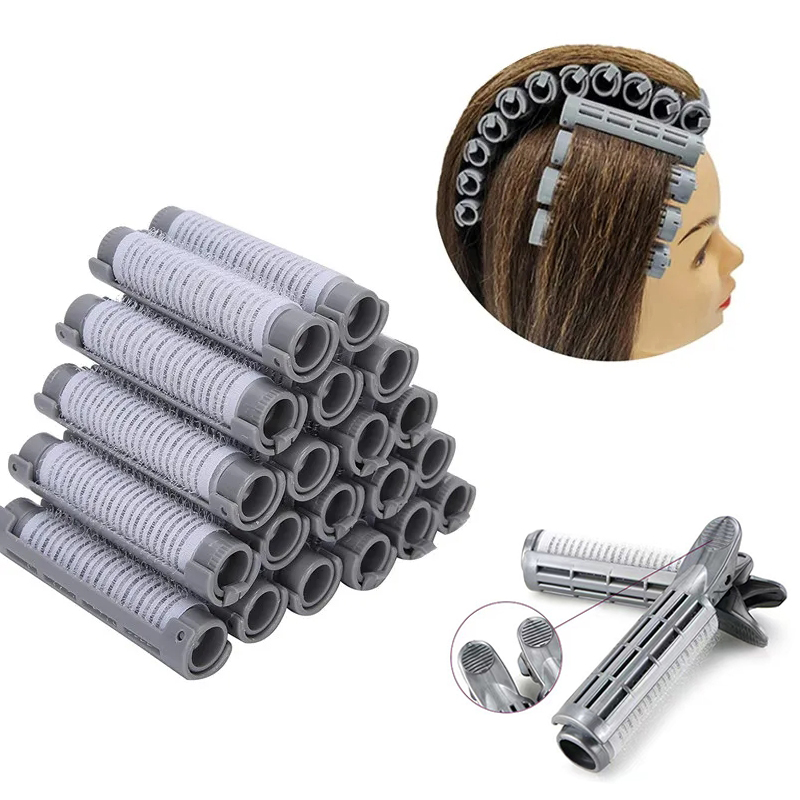 16/20/ensemble rouleau de permanente de cheveux tige de permanente moelleuse rouleau de cheveux Kit de bigoudi tiges de permanente bigoudis outil de coiffure pour Salon