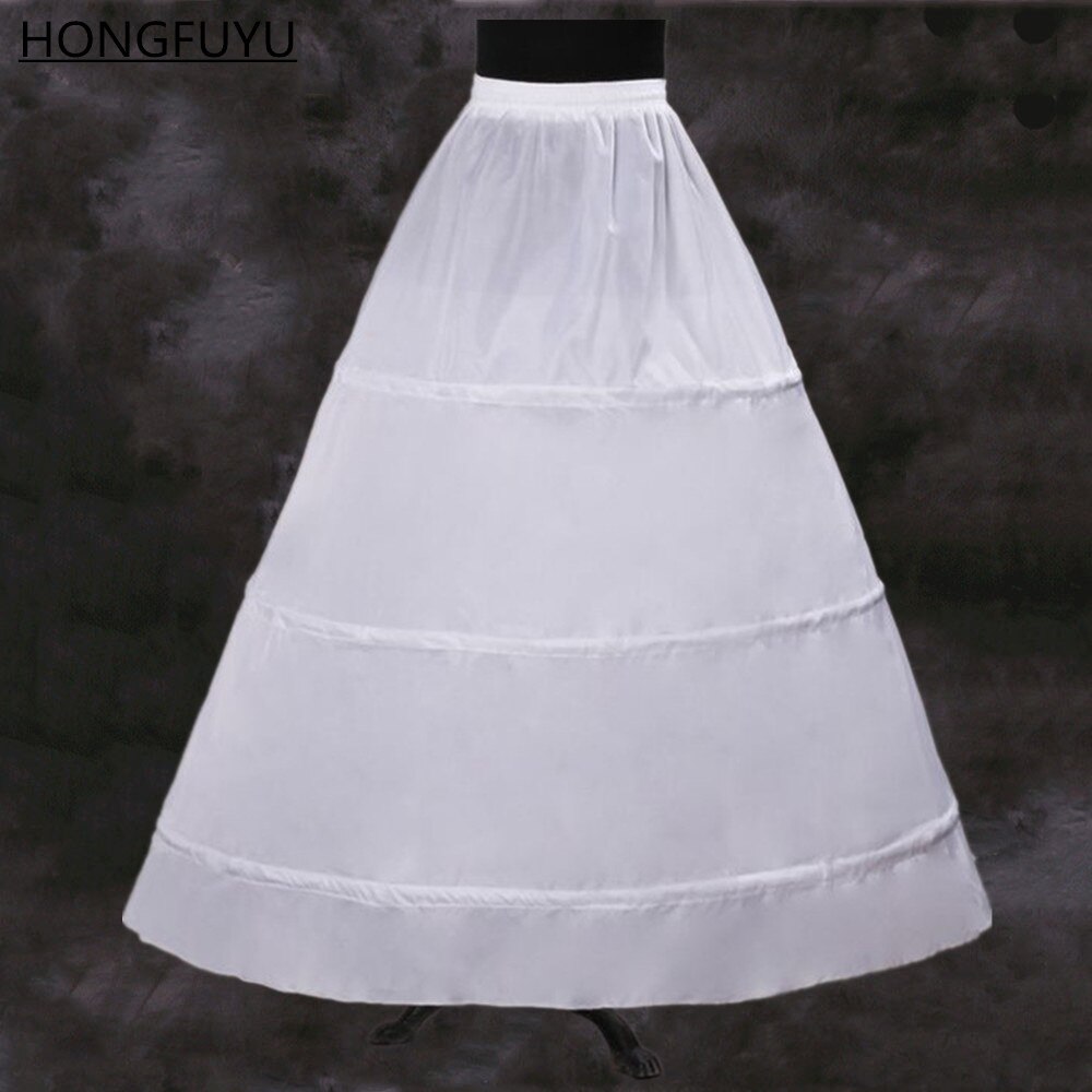 HONGFUYU-enagua Para Boda nupcial, aro de crinolina para graduación, falda de lujo, antideslizante, novedad de: 10