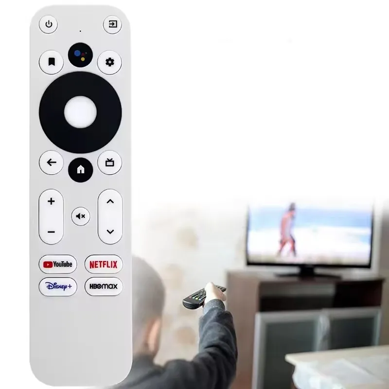 ZLRLMHY Voice Remote Control For Mecool Km7 Km2 Plus Km1 Km6 Km3 4K Certified Android TV Box Set Top Box TV Remote Control