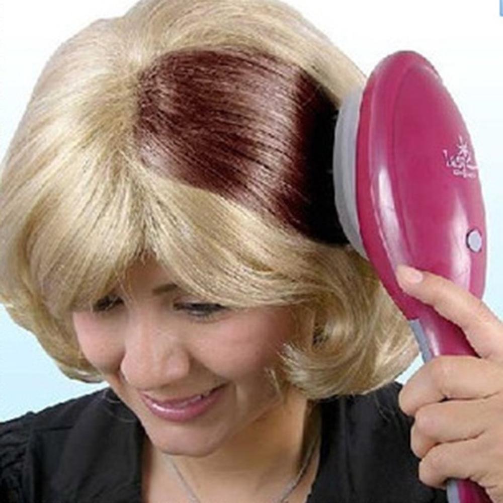 Peigne électrique de teinture de cheveux, brosse de coloration de cheveux à usage personnel spécial pour dames Instrument de coiffure de haute précision: Default Title