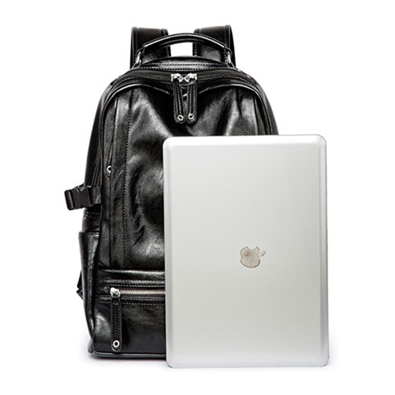 Men Backpack pu Male Laptop Backpack Travel Backpacks Waterpoof Male BagPack Schoolbag For Men