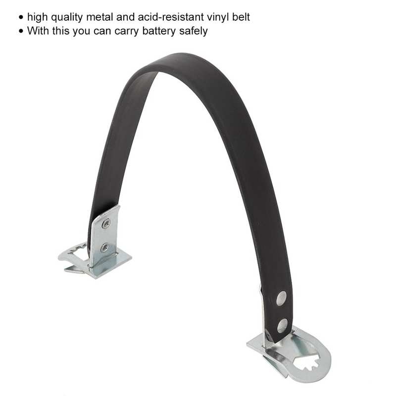 Grip Battery Carrier Black Battery Carrier Car Battery Carrying Long-distance Driving Battery Backup for Most of Batteries Car