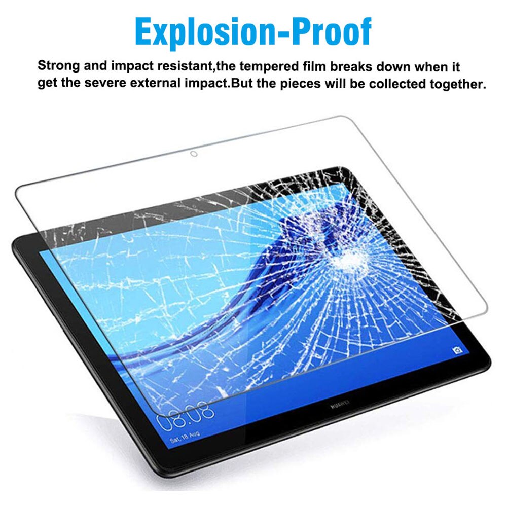 For Huawei MediaPad T3 10 9.6 inch AGS-W09-L09-L03- 9H Premium Tablet Tempered Glass Screen Protector Film Protector Guard Cover