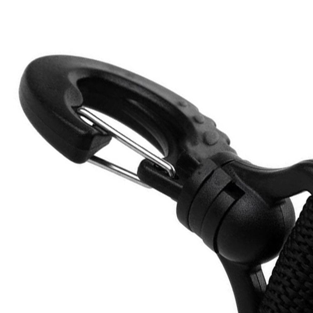 1pcs Durable Diving Tool Spring Coil Hook Underwater Diving Camera multi-function Lanyard Carabiner Buckle Anti-lost Rope