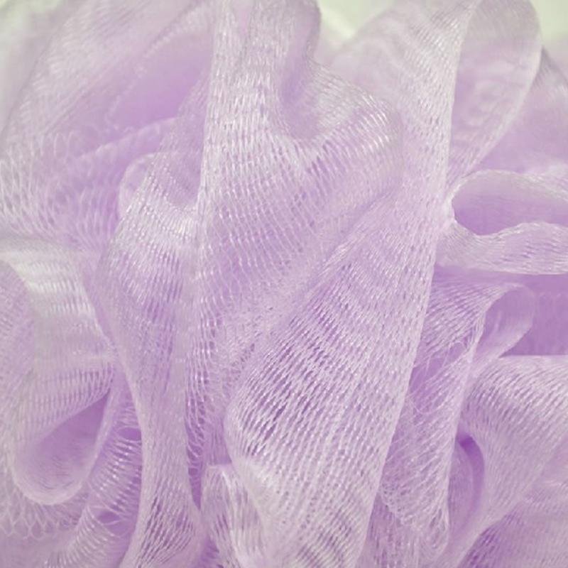 1pc Bath Shower Massage Body Exfoliate Puff Sponge Mesh Net Candy Colors Mesh Sponge Soft Bath Brush Sponges Scrubbers
