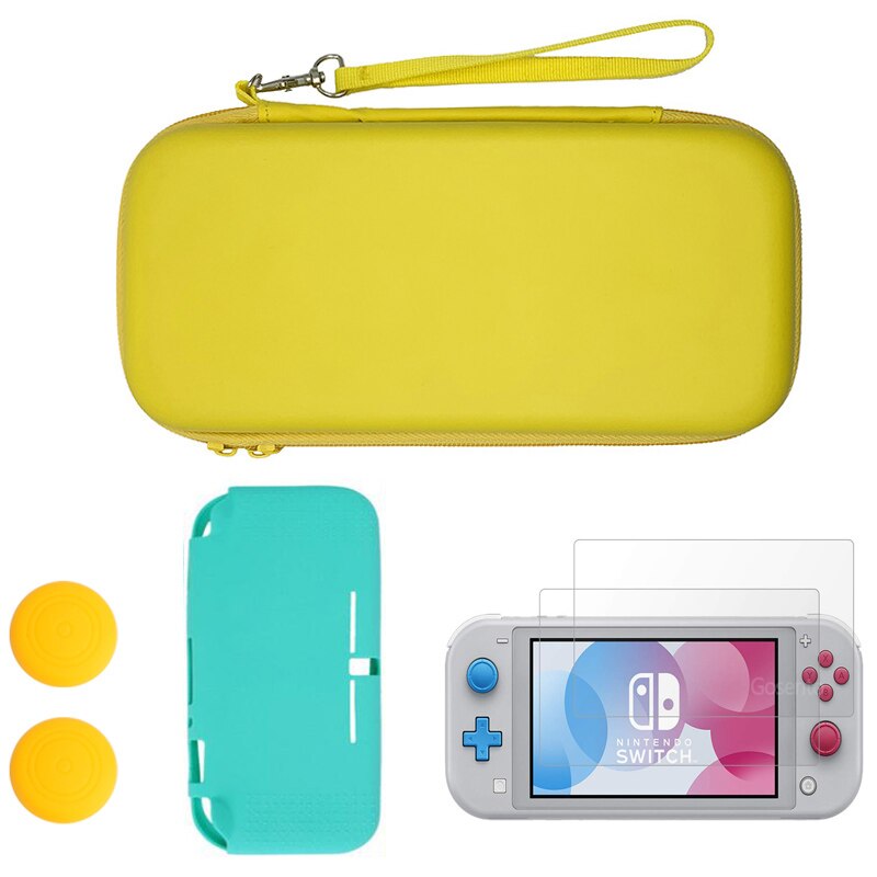 Switch Lite -kit de accesorios, bolsa de almacenamiento para Nintendo Switch Lite NS, funda protectora portátil de viaje, Color puro: Group 6