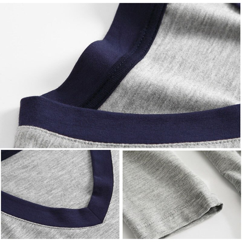 Modal Nightshirt For Men Loose Comfortable Sleepwear Tops V-Neck Casual Men's Home Clothes Solid Pyjama Large Size