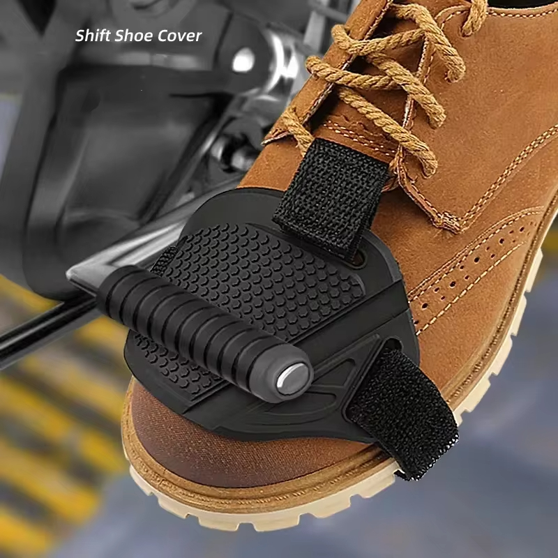 Rubber Motorcycle Shift Pad Motorbike Antislip Gear Schoenen Cover Motorcycle Moto Laarzen Shifter Guards Protector Pad Accessoires