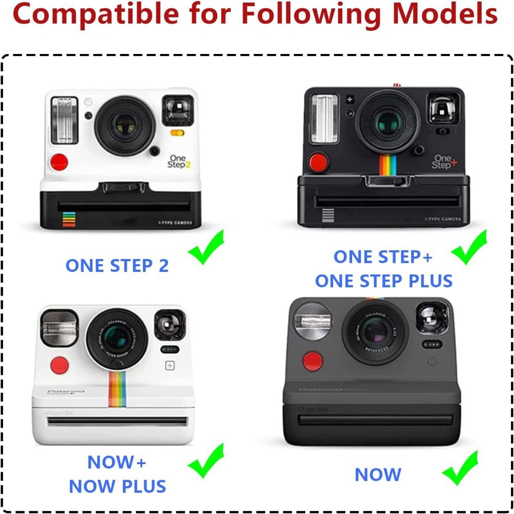 Odporna na wstrząsy torba do przechowywania aparatu natychmiastowego typu I EVA Anti-Drop Film Camera Carrying Case Hard dla Polaroid One Step 2/NOW