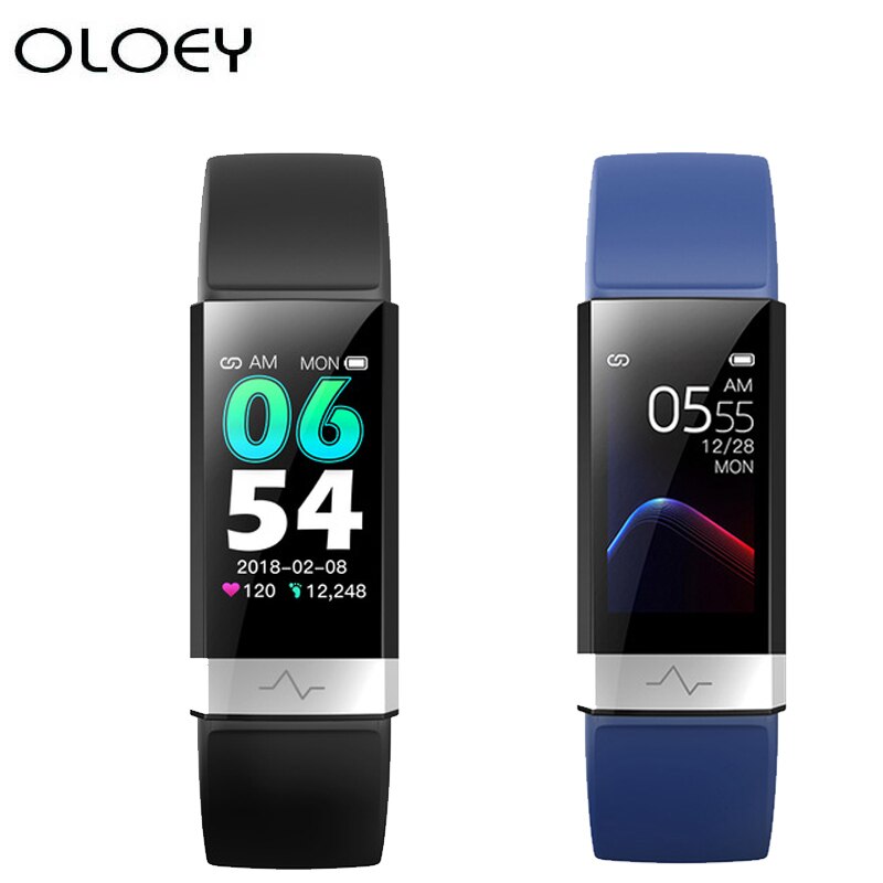 Smart Bracelet IP68 waterproof ECG+PPG+HRV Heart Rate Blood Pressure Monitor Sleeping Sports Tracker Smartband Wristband