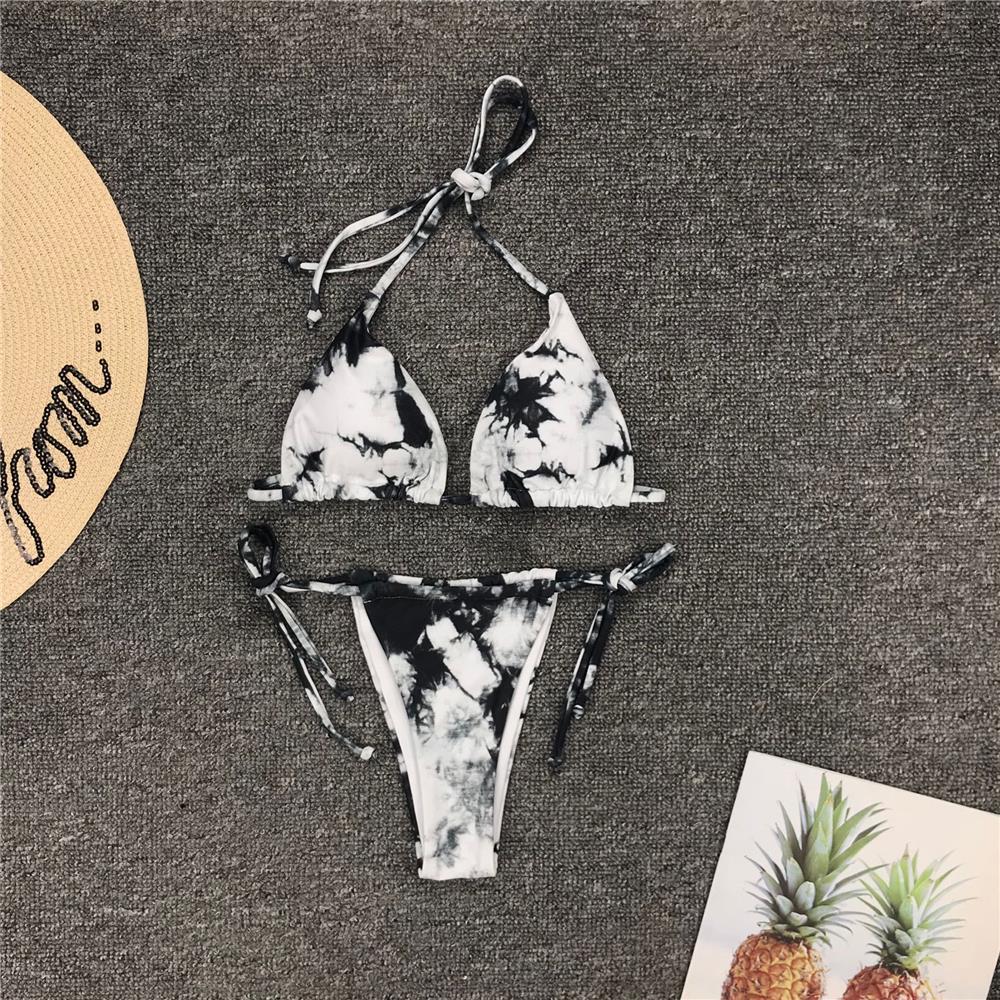 thumbnail: JasmyGirls Micro Bikini Set - Extreme Transparante String Badmode Met Hart BH - One Size