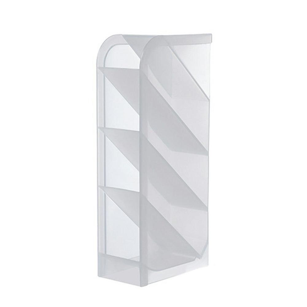 Desk Stationery Box Drawer Pen Holder office supplies Desktop Organizer Inclined Pen Holder Makeup Tool Stationery Organizer