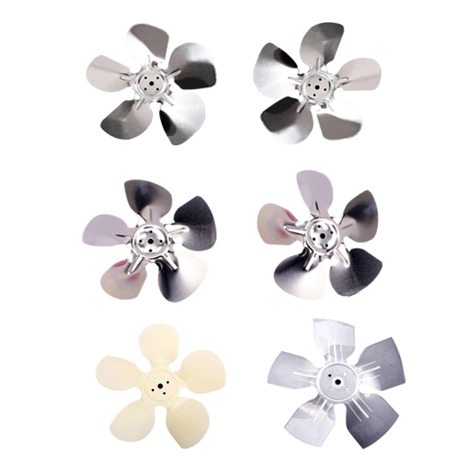 Kühlmotor, Aluminium-Lüfterflügel, Gefriermotor, Lüfterflügel, Aluminium-Lüfterflügel, Motorlüfterflügel, Kühlschrank, Gefrierschrank, Kondensator