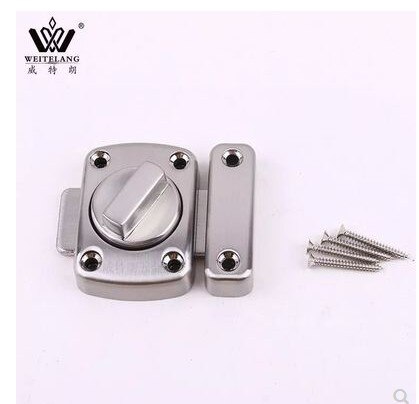 ,Sliding door/window Antitheft bolt,Rotary switch bolt,with Spring,Durable,not rustDoor Latches,Hardware