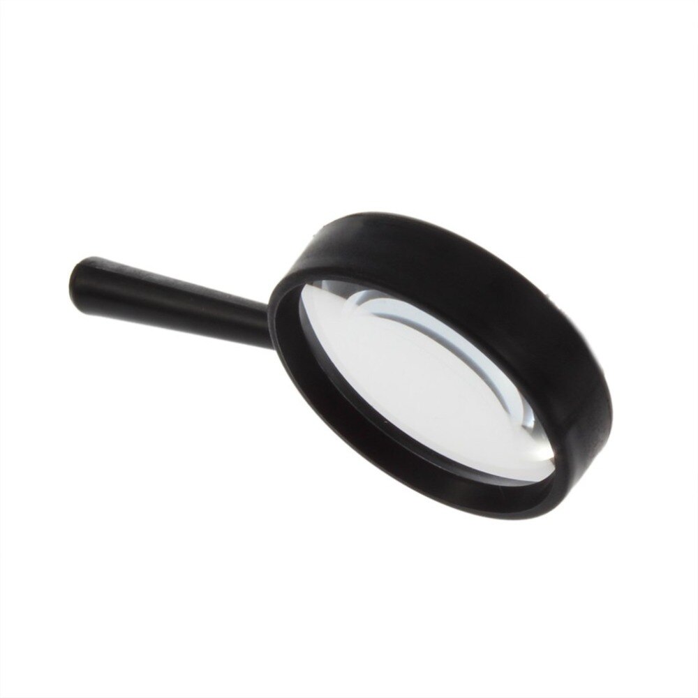 5X Handheld Rechthoek Vergrootglas voor Lezen, Krasbestendige Glazen Lens, Vergroting Vergrootglas Lens voor Senior, Low Vision, Boeken, Kaart, Lezen Hobby's, Reparatie, Sieraden Observatie