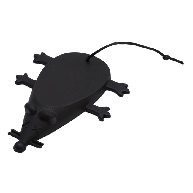 1pc tegneserie søde dyr mus form silica gel dørprop baby sikkerhedsudstyr beskytte baby børn børnesikre forsyninger: Sort