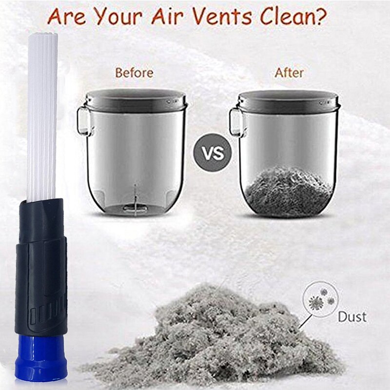 Car Vacuum Cleaner Straw Tubes Dust Dirt Brush Remover Portable Universal Vacuum Attachment Car Clean Tools Car Cleaner