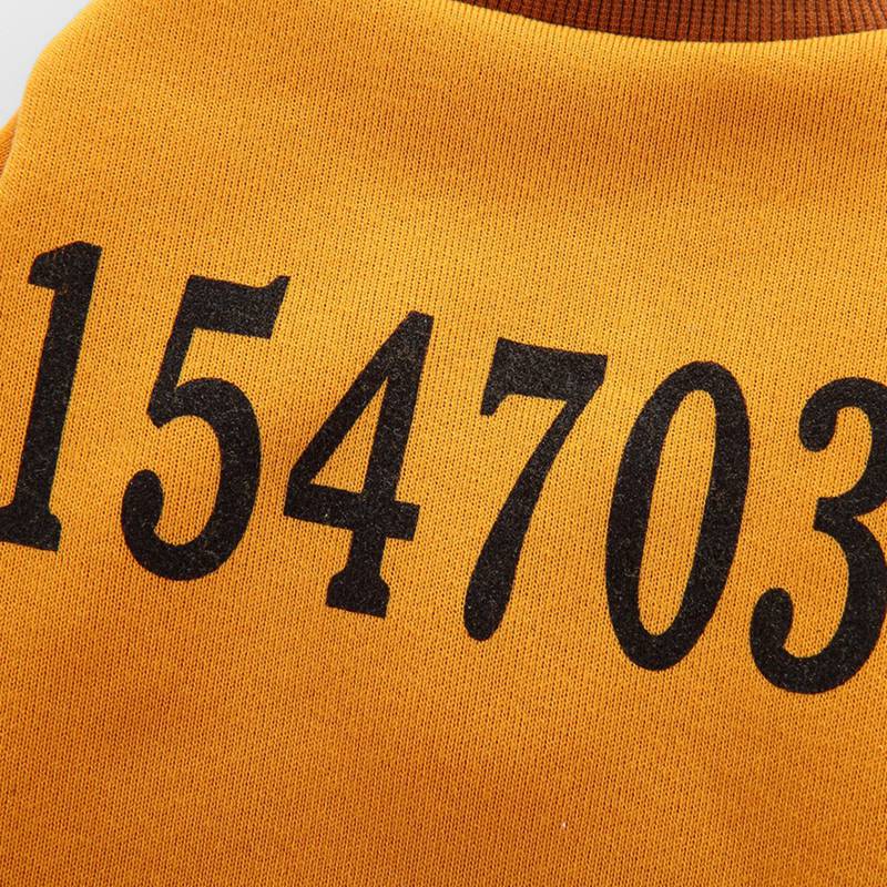 Geel Honden Huisdier Kostuum Cosplay Kostuum Warm Shirt En Hoed Set Apparel Gevangene \'s Garb