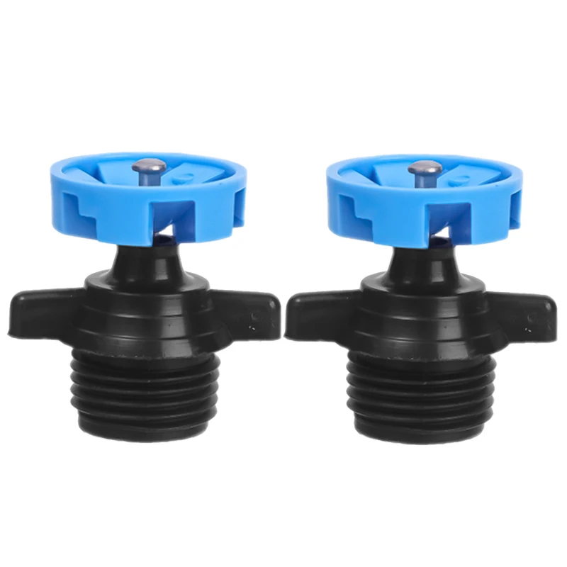 Buse rotative automatique arrosage buse rotative d'irrigation 360 ° Buse d'arrosage pour l'irrigation des fleurs et des légumes de jardin et de pelouse: Bleu