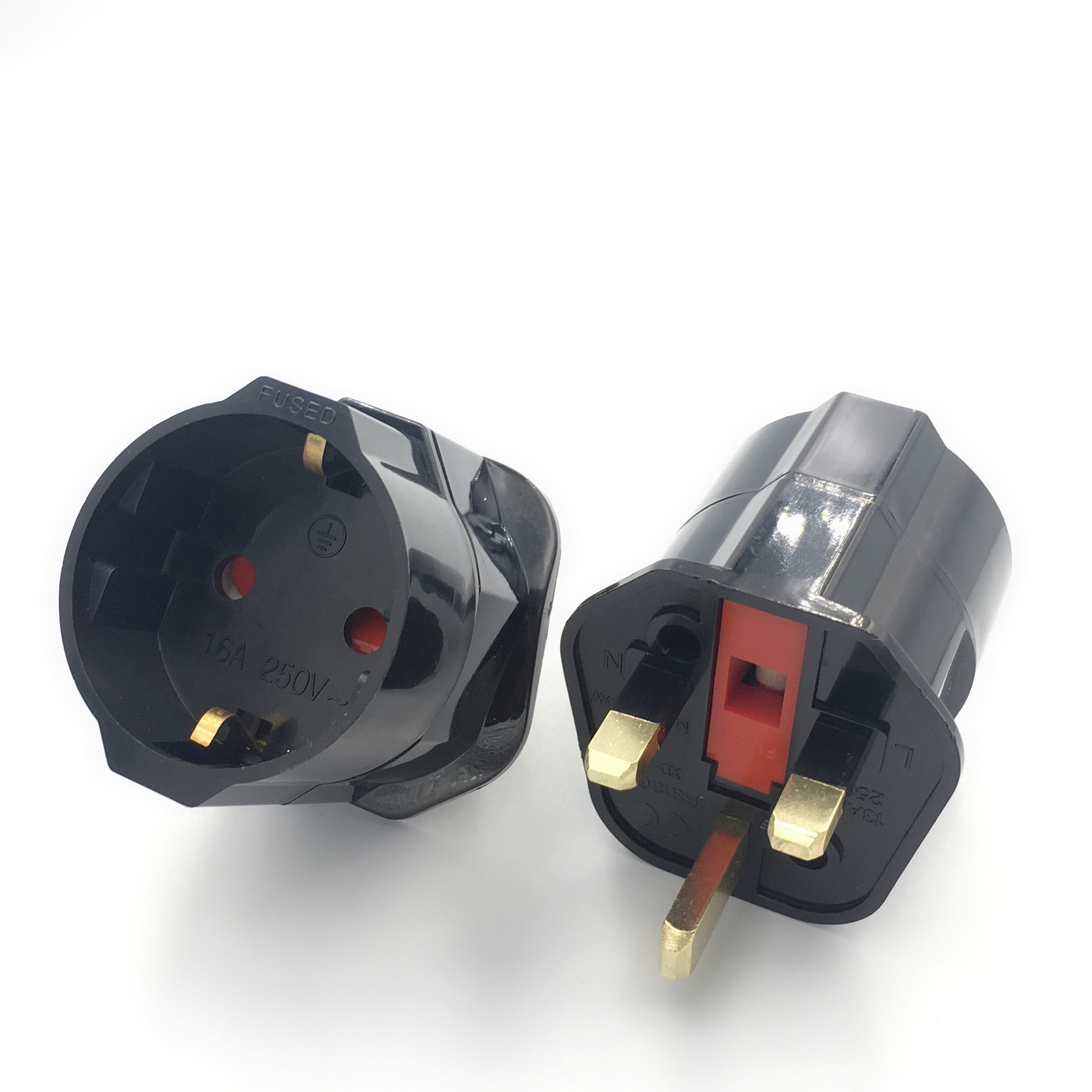 Multifunctionele Eu Euro Europese Naar Uk Stekkers Adapter Power Converter Stekkers 2 Pin Socket Reizen 250V 13A Universele Adapter