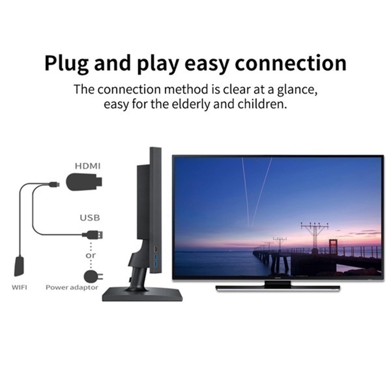 Anycast M100 Wifi Display Dongle 2.4G 5G Hdmi 4K Ultra Hd Vs Anycast M2 Plus Tv stick Voor Ios Android Smart Phone Tablet