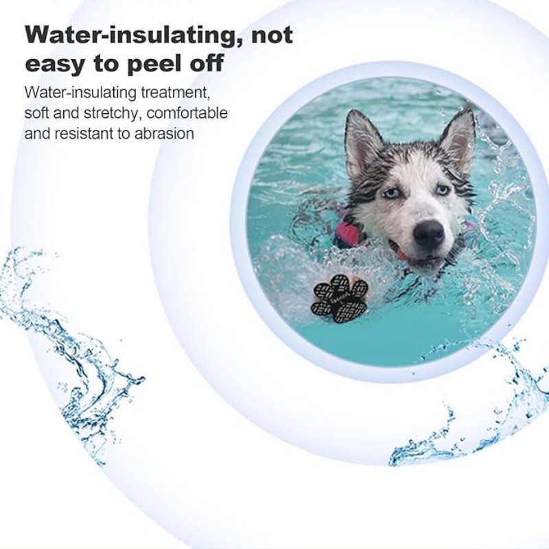 Dog Paw Stickers For Outdoor Walking All Weather Dog Adhesive Foot Pads Disposable Pet Shoes Dog Supplies