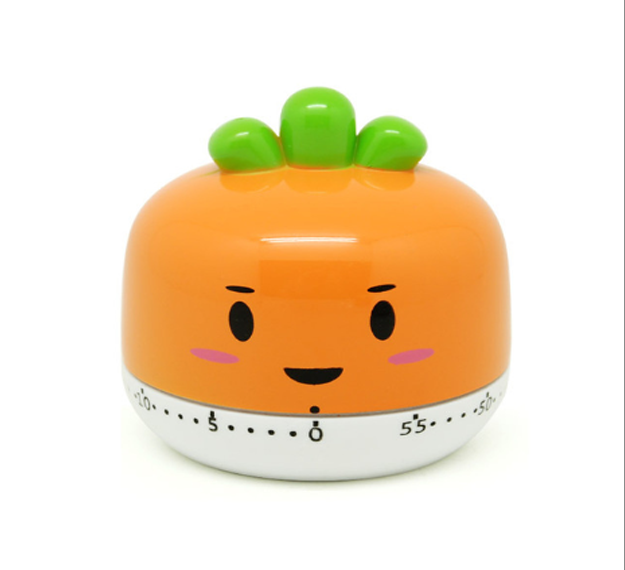 Eierwekker kleurveranderende waarnemer hars gadget eierkoker eierkookmachine: Oranje