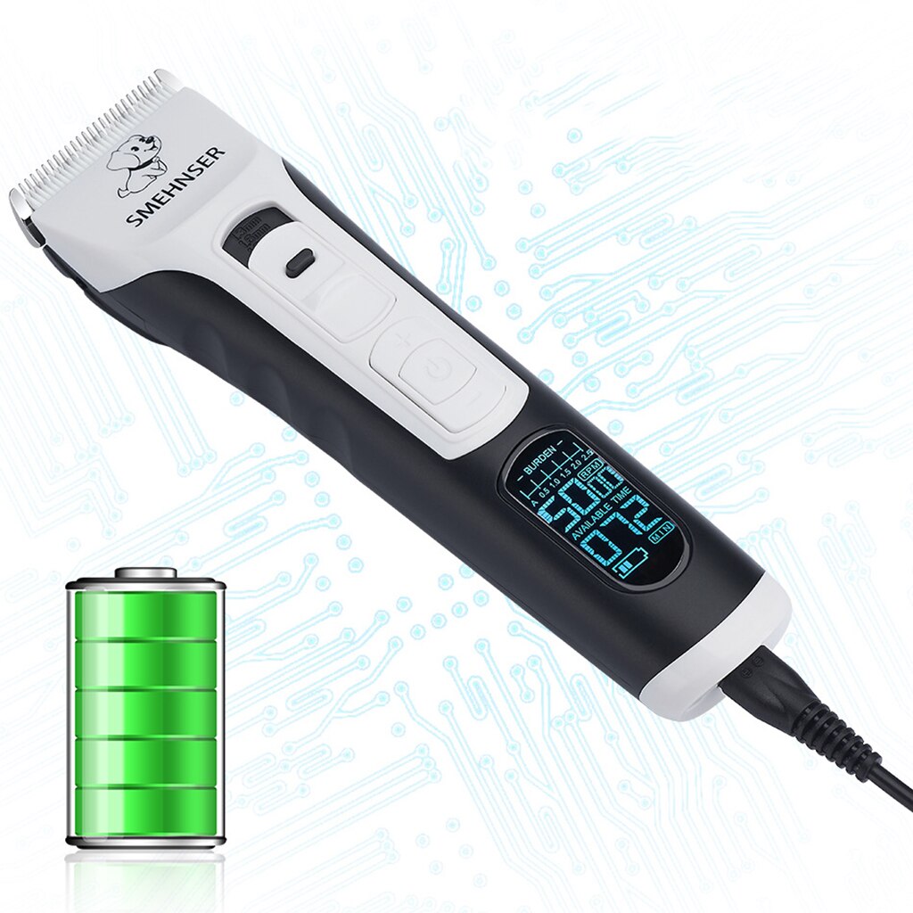 Electric Pet Clippers Dog Shaver Low Noise Grooming Trimmer Groom Clipper