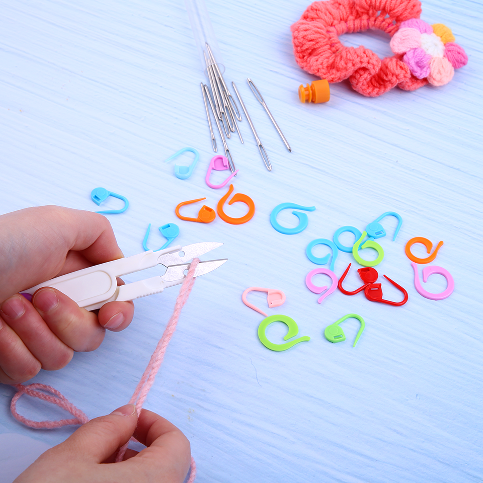 KRABALL Crochet tricot crochets ensemble aiguille bricolage à la main couture tricot outil accessoires ensemble pour pull bricolage artisanat écharpe tissage