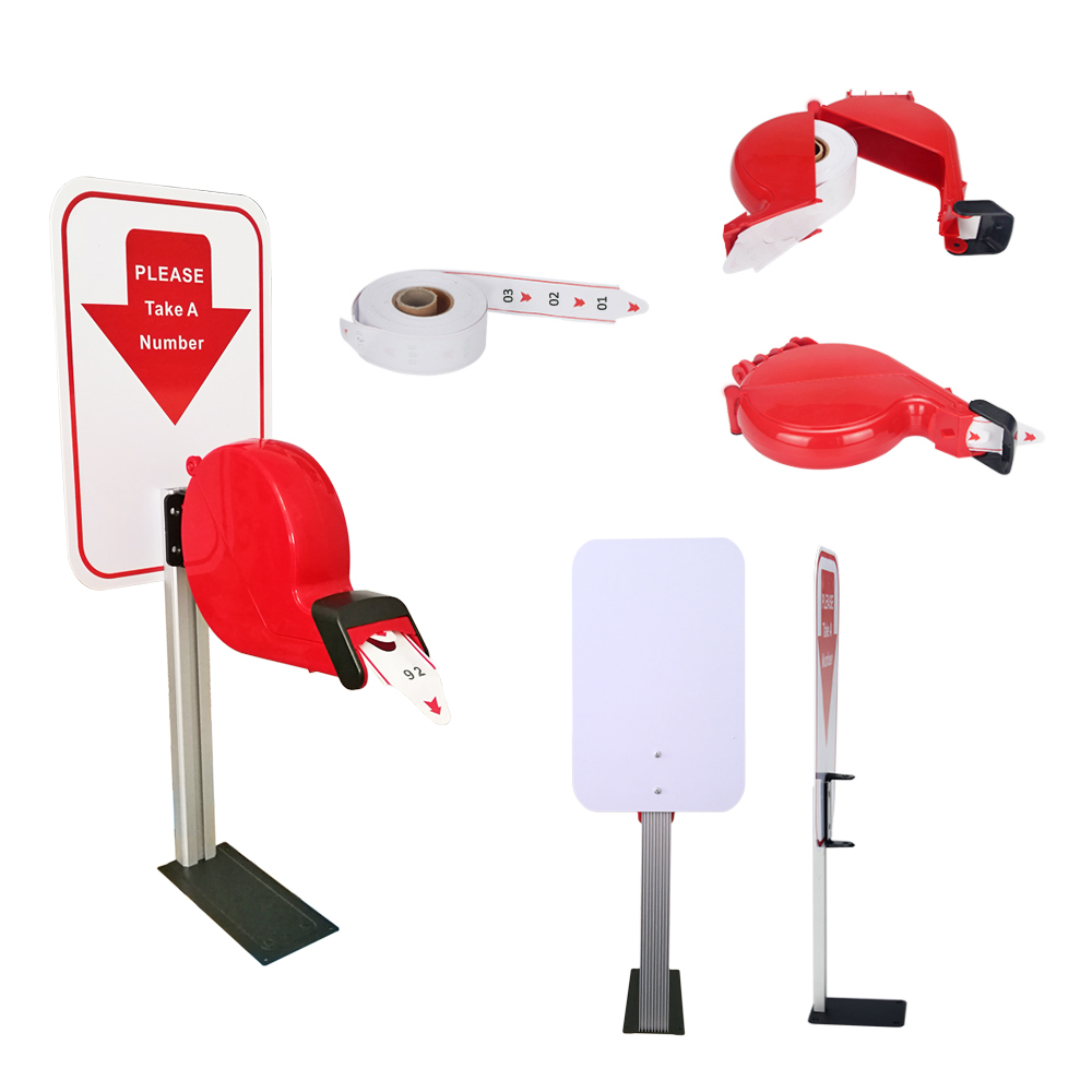 Ycall Kleurrijke Turn O Matic Neem Een Nummer Ticket Dispenser Machine Voor Queue Management Systeem