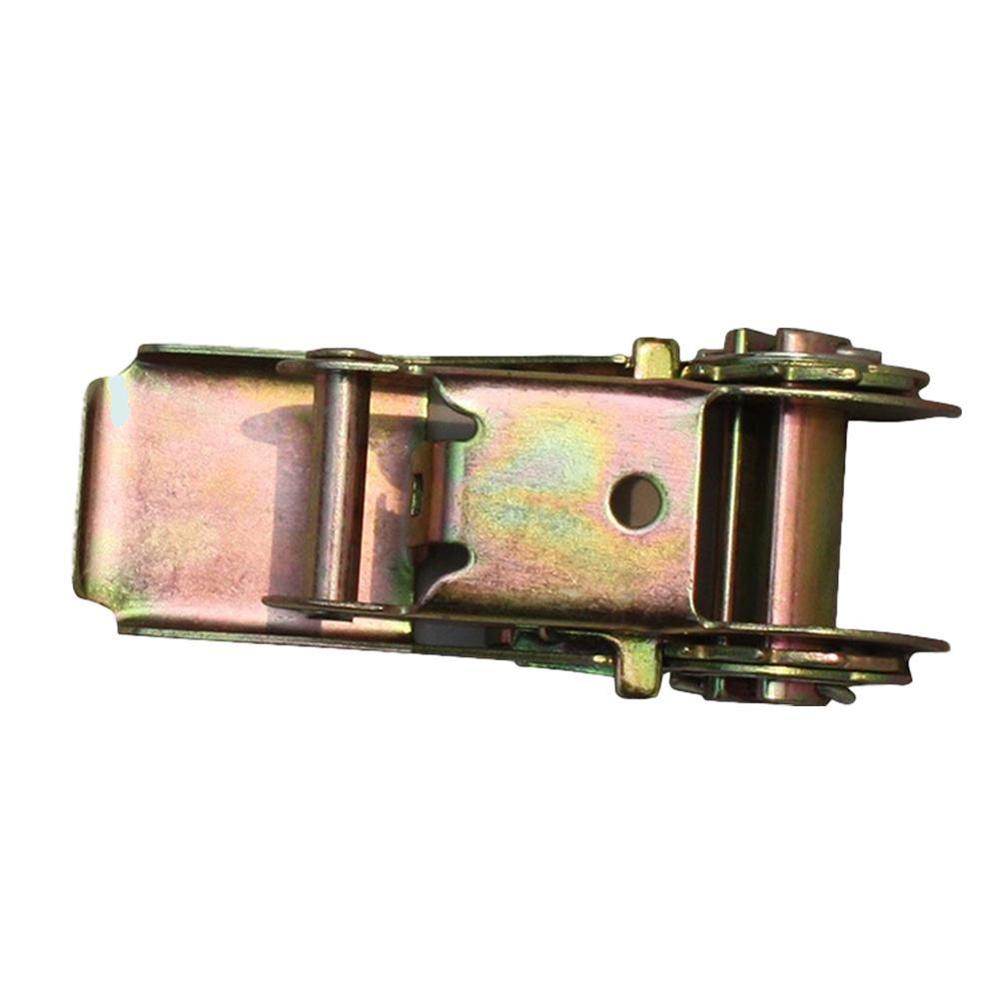Heavy Duty 500Kg Stalen Dubbele Lock 1 "Ratel Voor Tow Platte Bed Auto Hauler Ratchet Tie Down band