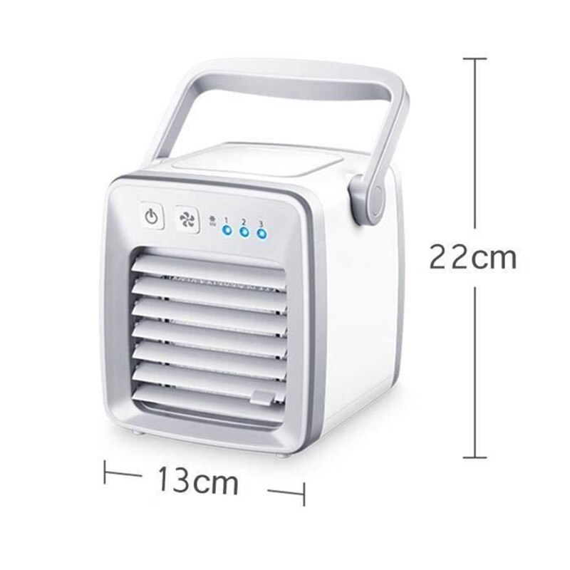 Air Cooler USB Conditioning Mini Air Conditioner Fan Device Home Office Desk Personal Space Cooler