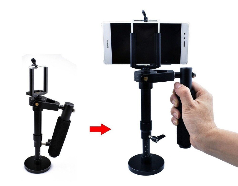 Estabilizador de cámara S30 para GoPro 6 5 4 3 2 1, Steadicam Iphone 6 7 Plus, teléfono móvil