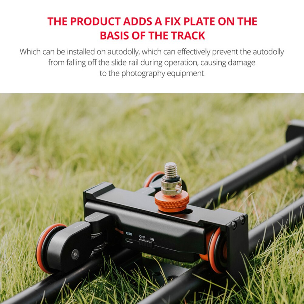 Camera Driving Recording Slide Rail Camera Slider Video Recording Electric Track Rail for YELANGU L60E SLR Camera