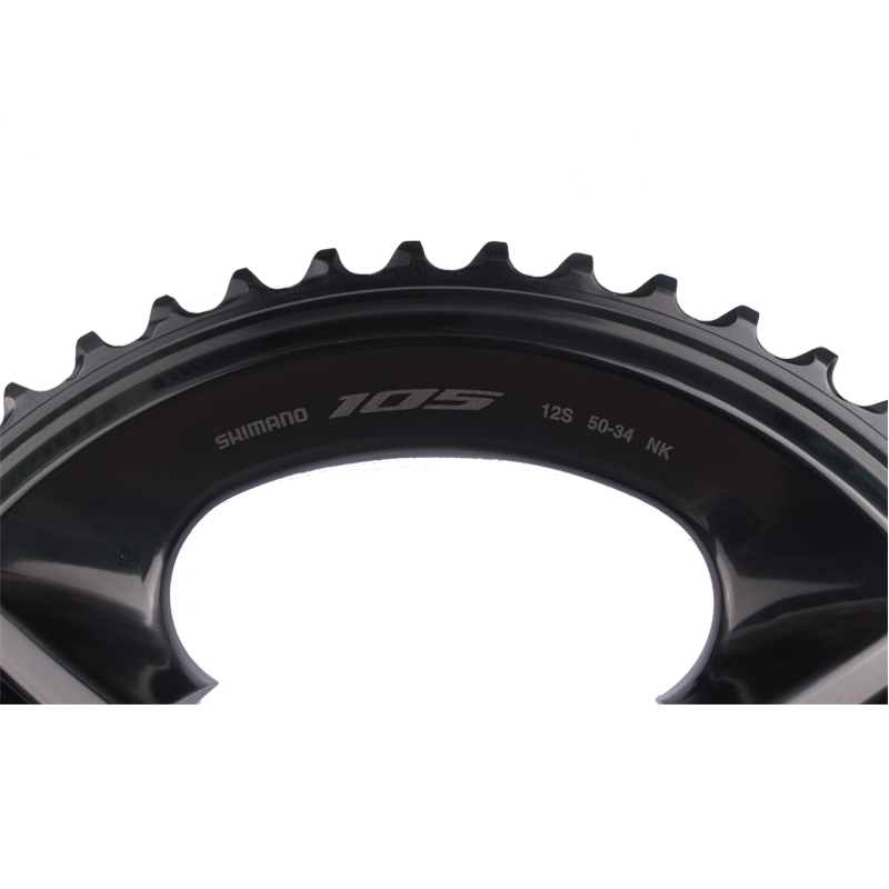Shimano 105 R7100 Di2 Kurbelgarnitur Kettenblatt 12s für FC-R7100 R8100 34T/50T/50-34T Original Shimano