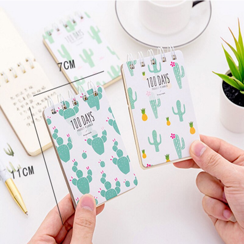 1pcs/lot Fresh Green Cactus Writing Paper Notebpad Diy Classical Handwritten sketches Memo supplied for Student School Office