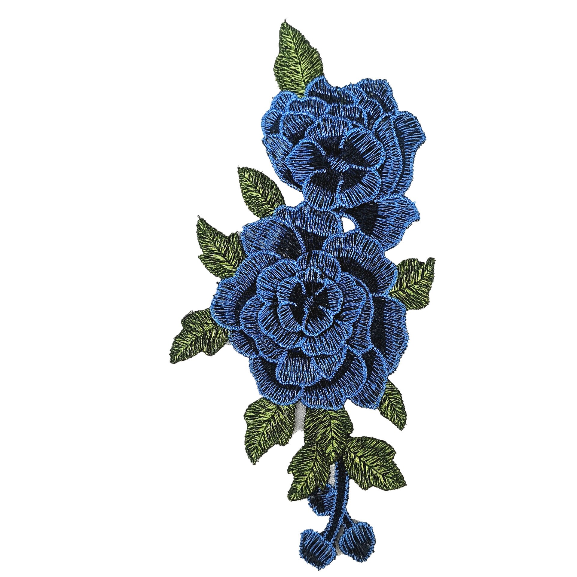 DIY patch applique Water oplosbare borduurwerk kostuum decoratie dimensionale Kleurrijke decals applique accessoires: 4