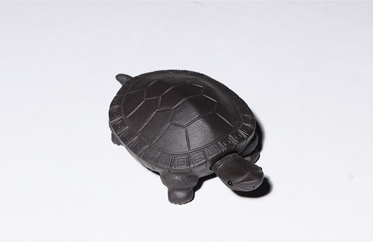 Purple Clay Tea Pet Handmade Turtle Ornament Home Furnishing Articles Tea Ceremony Akcesoria Do Herbaty Tea Accessories EI20TP