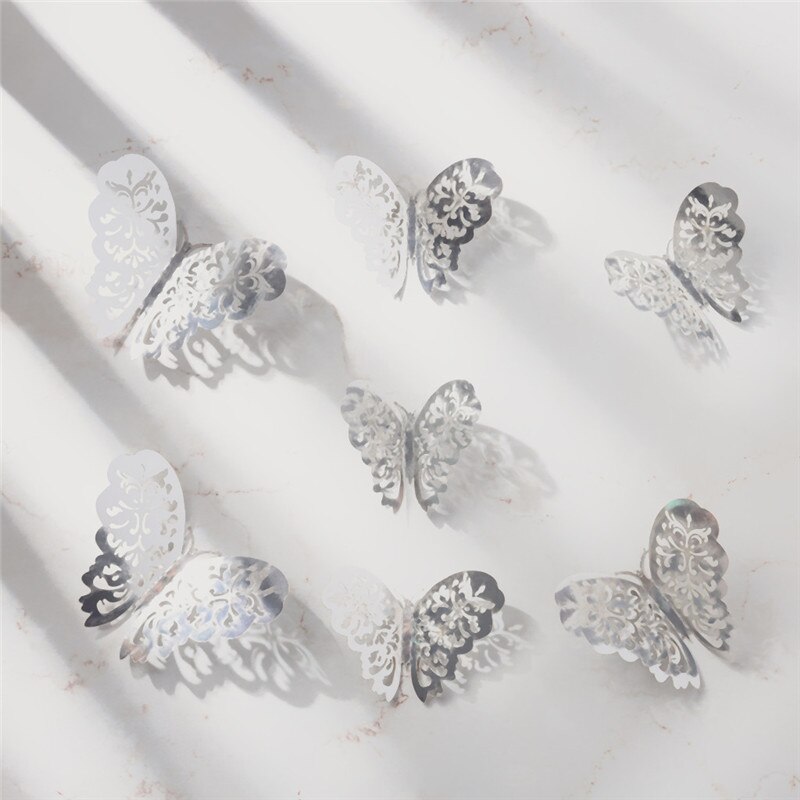 3D Mariposas decorativas de Pared Pegatinas Decoracion para Casas