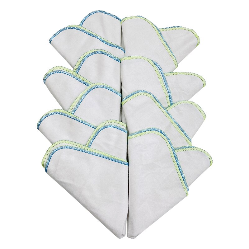 Genanvendelige papirløse håndklæder køkken servietter bomuld te vaskeklud alternativ papirhåndklæde klud klude nul affald håndklæde