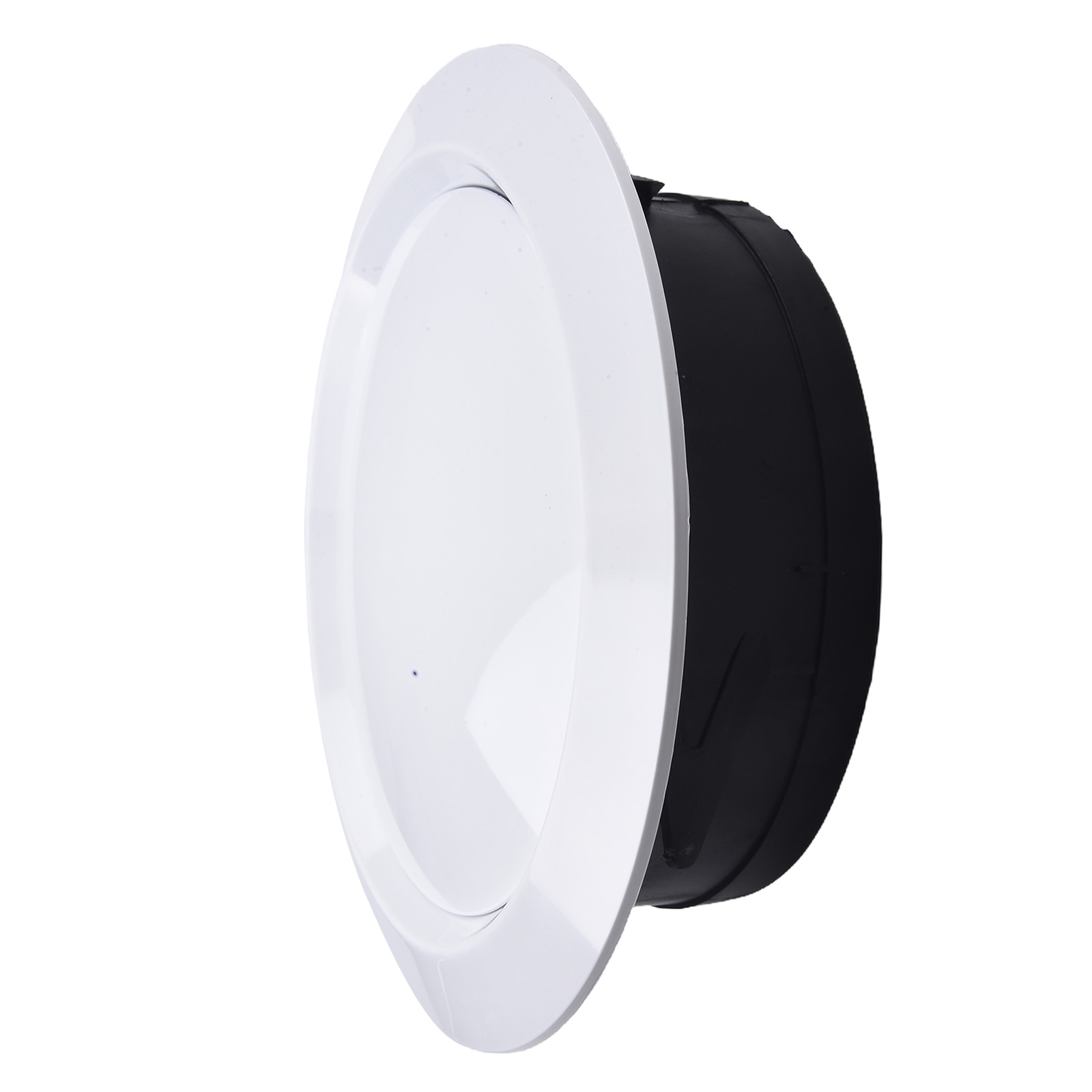 1x 75-200mm grade de ventilação de ar redonda capa de saída de exaustão ajustável dutos de ventilação grelhas de ventilação de teto capa de ventilação: vinho