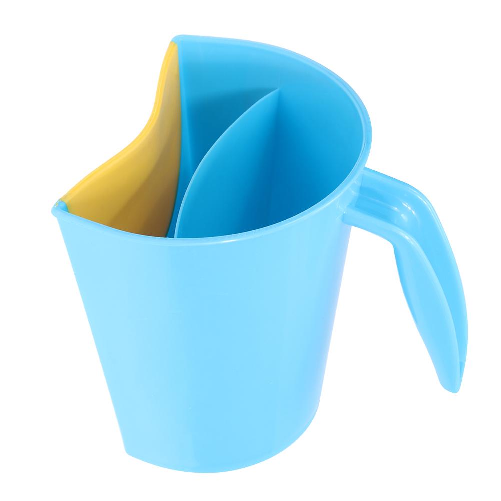 Baby badehette hodeform baby shower shampoo cup bailer barn vask hår shampoo kids shower skeer bath wash cup