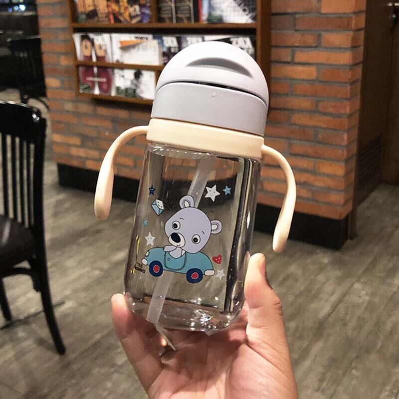 Taza de entrenamiento milagrosa para niños y niñas, vaso de entrenamiento seguro para derrames, 360 ml, 300 grados