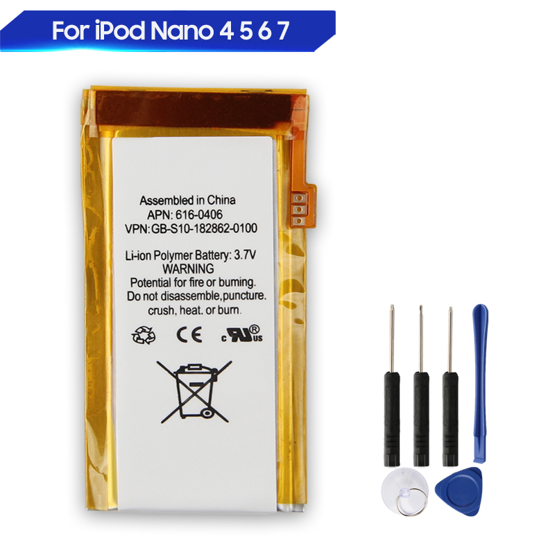 Replacement Battery For Ipod Nano 4 5 6 7 Gen For ...  Grandado