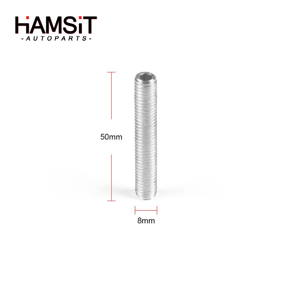 Hamsit stainless steel exhaust manifold bolt hardware kit Universal For Ford 4.6L-5.4L V8 engine Car Accessories