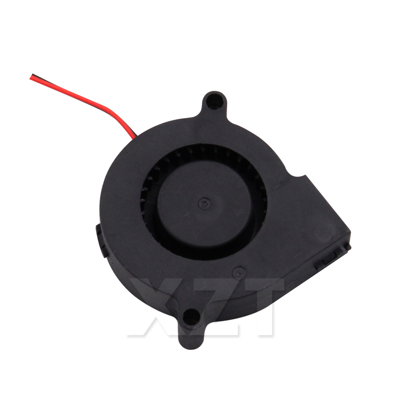 1 Stück 2 Drähte bürstenloser DC-Kühlgebläse 5015S 12 V 0,14 A 50 x 15 mm, hochwertig, extrem leise: Ursprünglich Titel