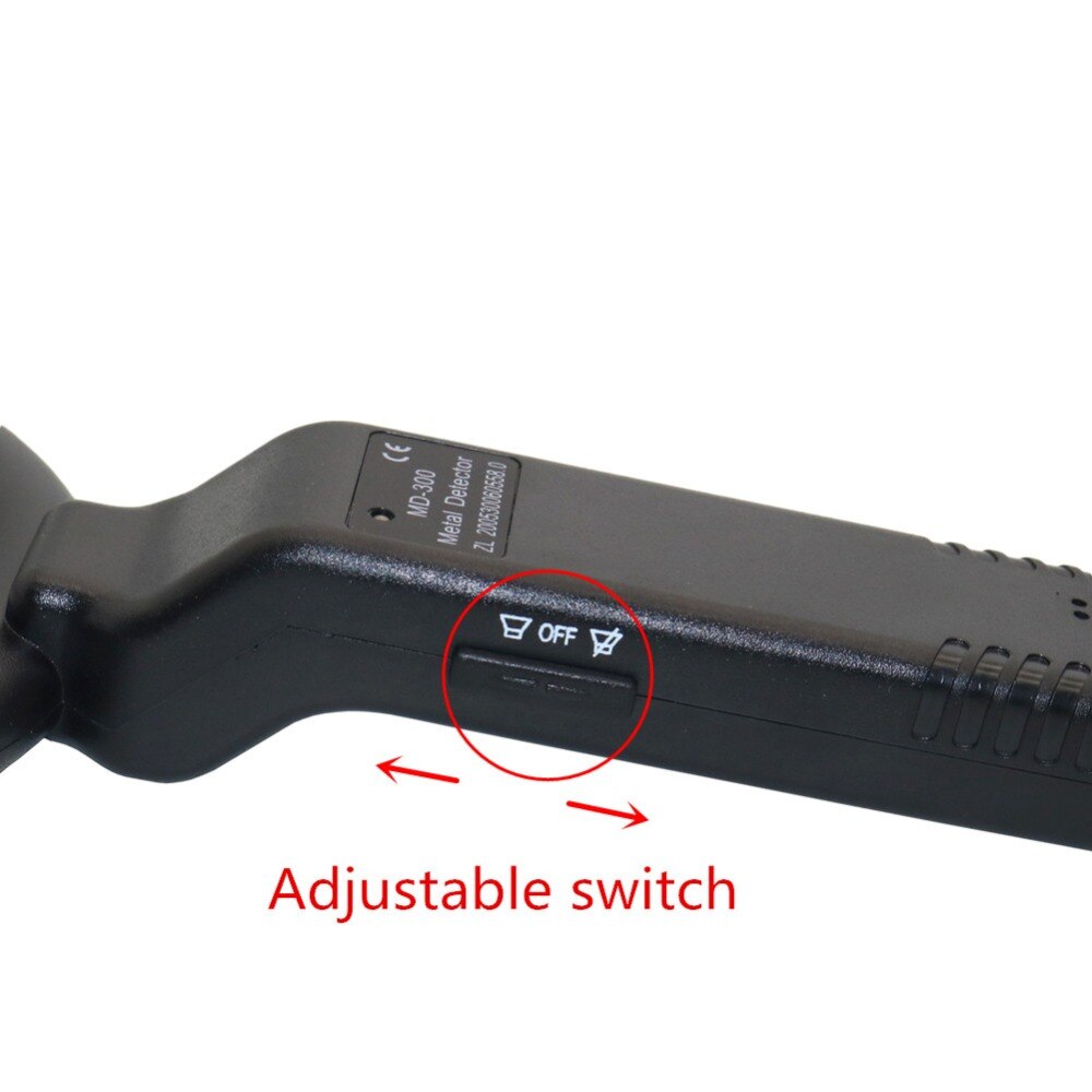 Rund håndholdt kumage metalldetektor husdyrfôring metallkontroll gårdsutstyr sikkerhetsinstrument 1 pc