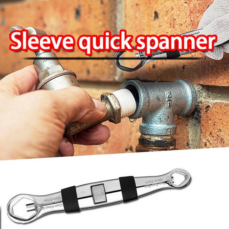 4-19mm Adjustable Wrench Multi-functional Combination Spanner 23 in 1 Hand Tool