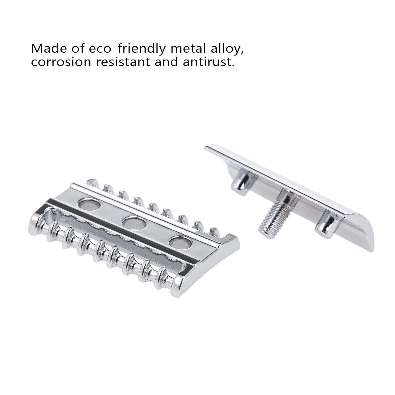 Barber Safety Razor Head for Shaving Razor Open Head Comb Head Double-edged Razor Head Beard Hair Shaving Tool